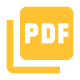 Yellow PDF Icon