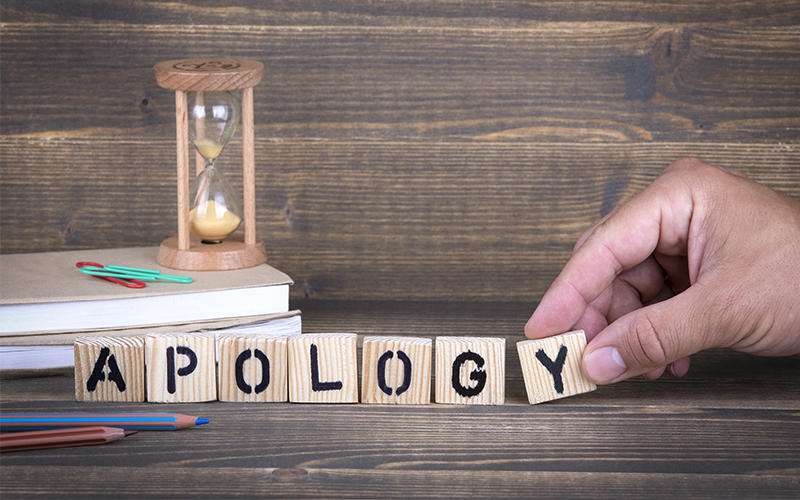 Making an Apology