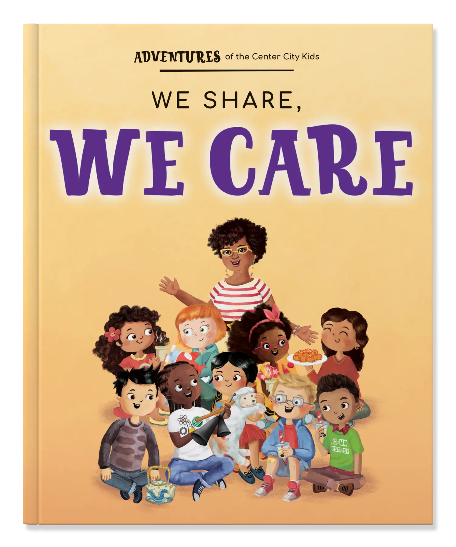 Book cover: We share, we care